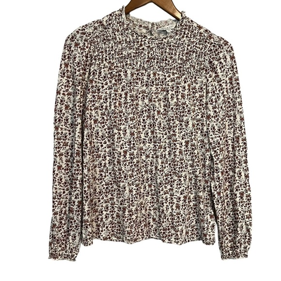 Lucky Brand Tops - Lucky Brand Long Sleeve Floral Print Blouse